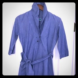 Southern Frock Chambray shirt dress with belt